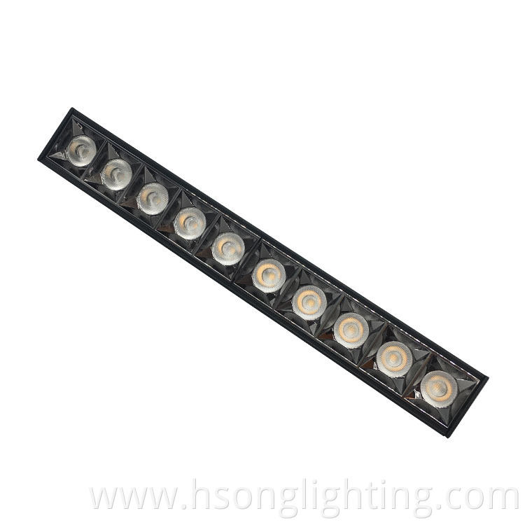 48V linear spotlight surface recessed pendant magnetic track light LED magnetic track lighting system led linear track light